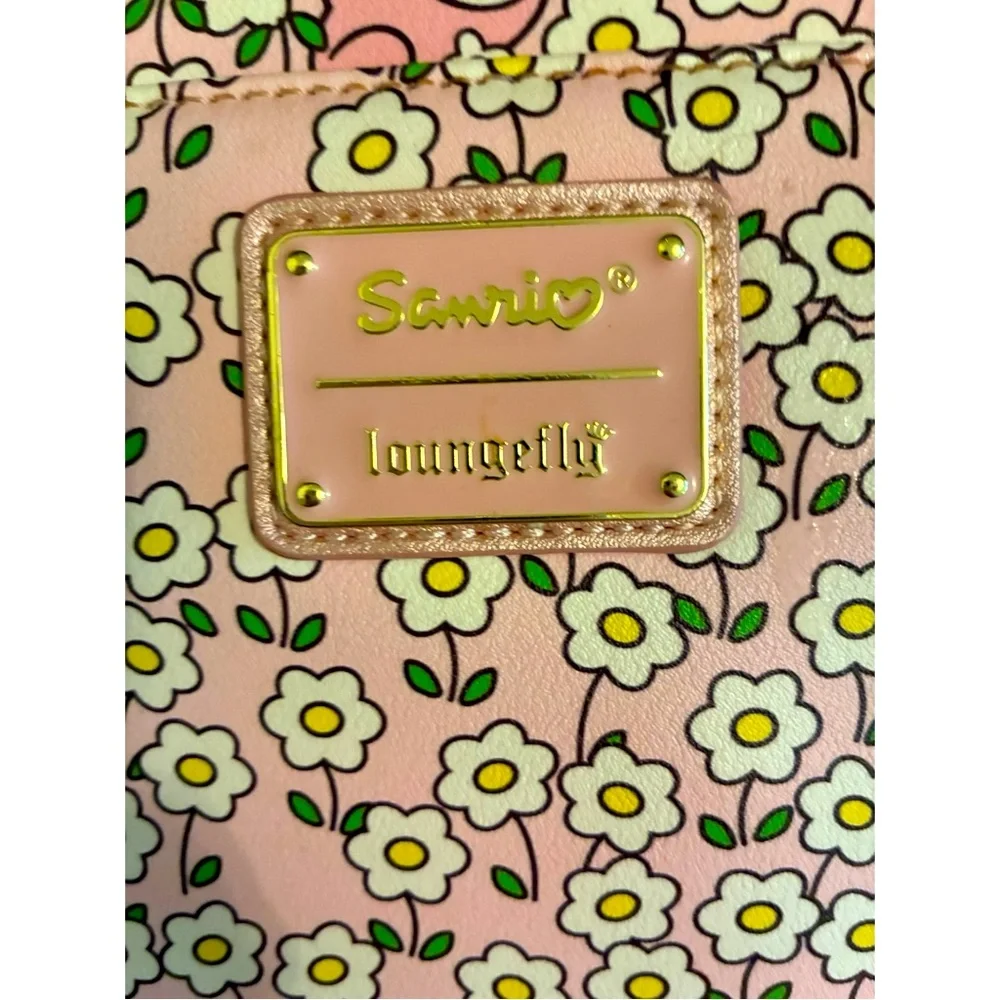 Sanrio Character My Melody Daisy Chain Flower Field Crossbody Shoulder Bag